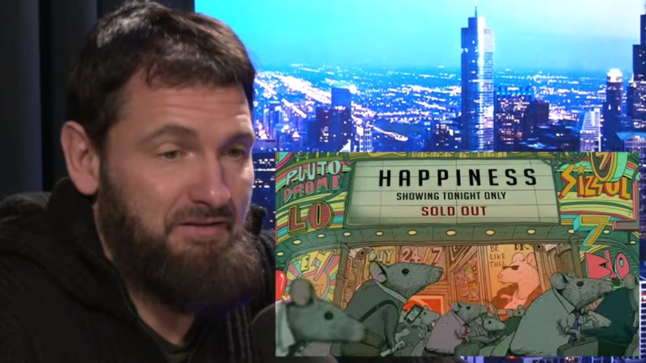 This is a Reaction to a really cool cartoon called Happiness that really hits home showing the rat race of life for many w...