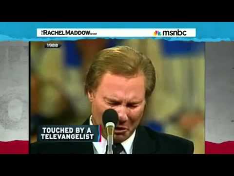 Short news segment from Rachel Maddow regarding Christian televangelist scandals.