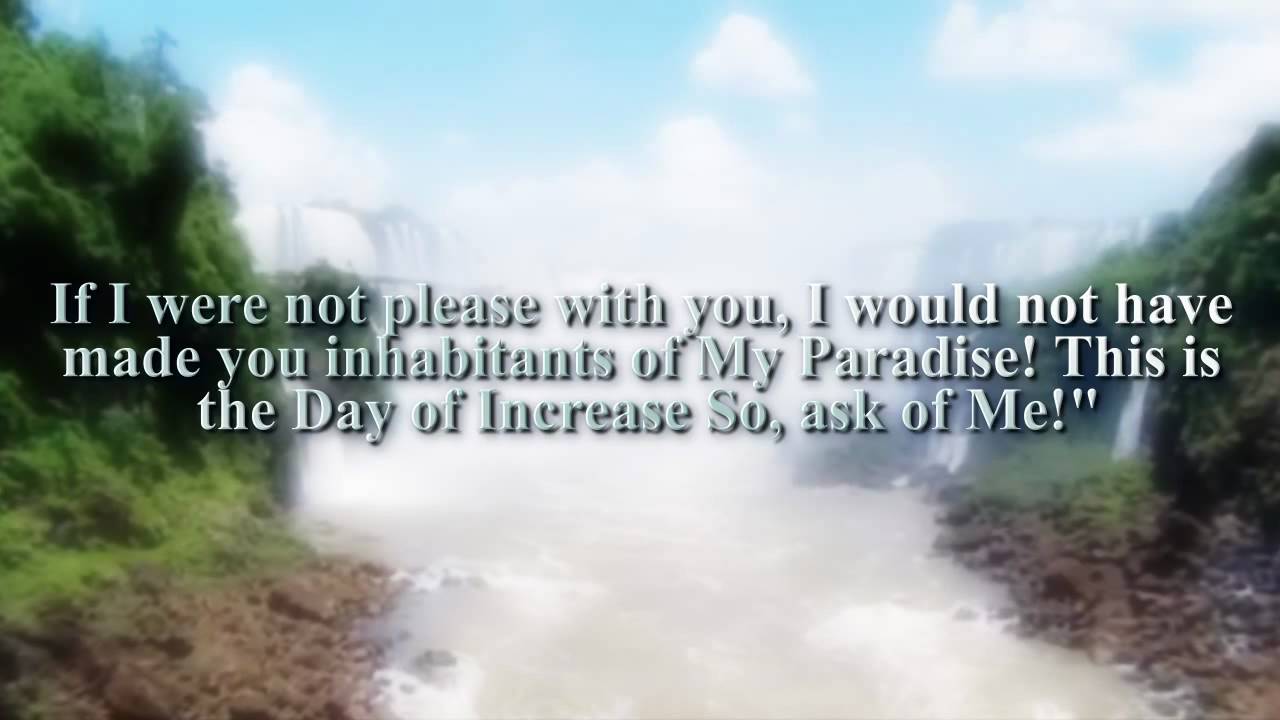 This video describes the first time the inhabitants of Jannah (Paradise) will meet Allah (swt) and see His Glorious Face. ...