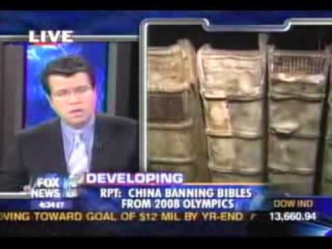 The Bible among objects prohibited at the 2008 Beijing Olympics
&nbsp;
Beijing, Nov 2, 2007 / 02:18 pm (CNA).- Organizes o...