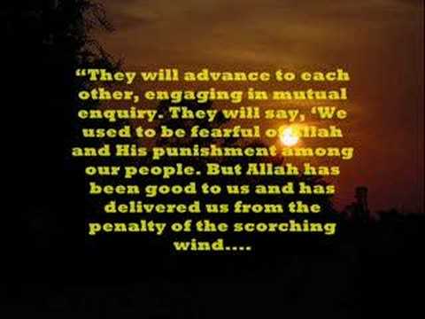 Surah as-Saffat 37:41-49
&nbsp;
41. For them there will be a known provision (in Paradise).
&nbsp;
42. Fruits; and they sh...