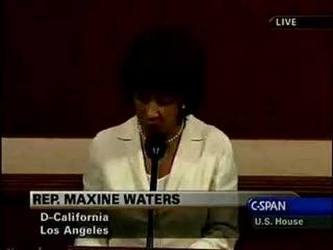 Representative Maxine Waters recognizes Umma Community Clinic's achievements on its 10th Anniversary.